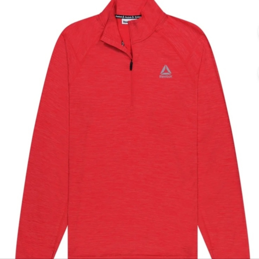 Reebok Mens Zip Up Active Pullover